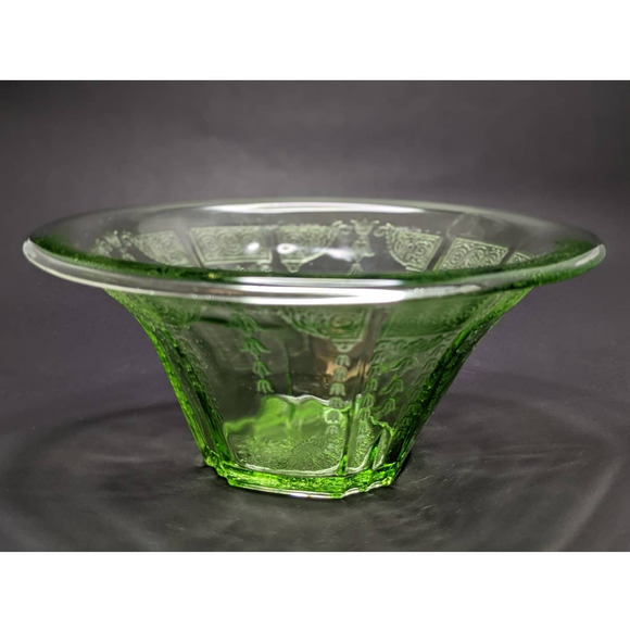 Anchor Hocking Dining Anchor Hocking Uranium Glass Princess Pattern